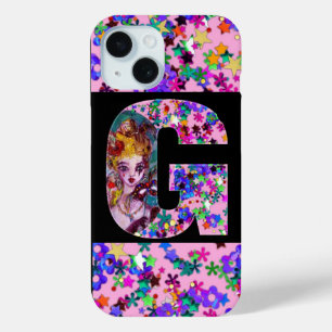 VALENTINE VENEZIANISCH MASQUERADE MONOGRAM G SCHRE iPhone 15 HÜLLE