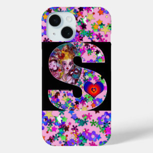 VALENTINE VENEZIANISCH MASQUERADE MONOGRAM S SCHRE iPhone 15 HÜLLE
