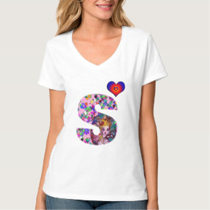 VALENTINE VENEZIANISCH MASQUERADE MONOGRAM S SCHRE T-Shirt