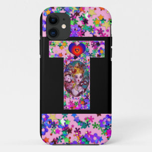 VALENTINE VENEZIANISCH MASQUERADE MONOGRAM T LETTE Case-Mate iPhone HÜLLE