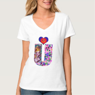 VALENTINE VENEZIANISCH MASQUERADE MONOGRAM U SCHRE T-Shirt