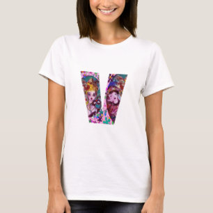 VALENTINE VENEZIANISCH MASQUERADE MONOGRAM V SCHRE T-Shirt