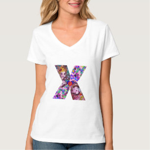 VALENTINE VENEZIANISCH MASQUERADE MONOGRAM X SCHRE T-Shirt