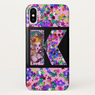 VALENTINE VENEZIANISCH MASQUERADE MONOGRAMM K SCHR Case-Mate iPhone HÜLLE