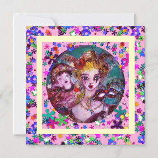 VALENTINE VENEZIANISCH MASQUERADE PARTY EINLADUNG