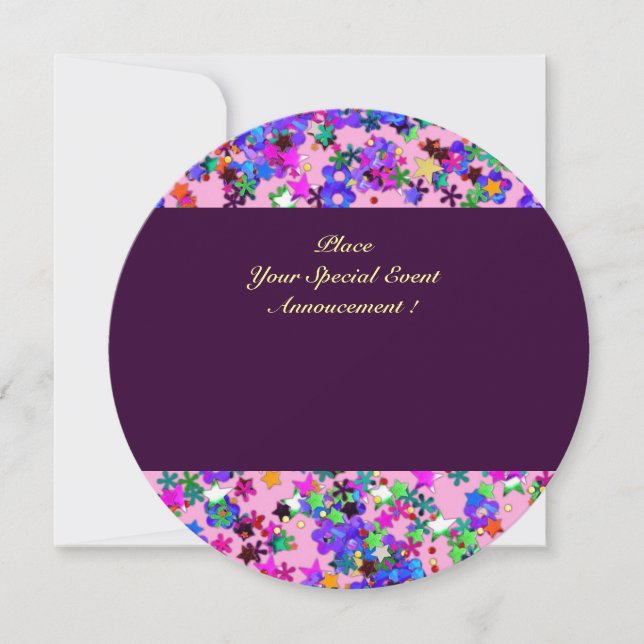 VALENTINE VENEZIANISCH MASQUERADE PARTY EINLADUNG (Vorderseite)