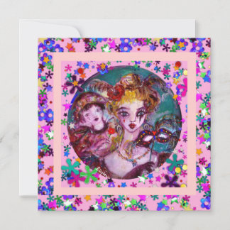 VALENTINE VENEZIANISCH MASQUERADE PARTY EINLADUNG