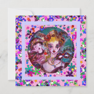 VALENTINE VENEZIANISCH MASQUERADE PARTY EINLADUNG