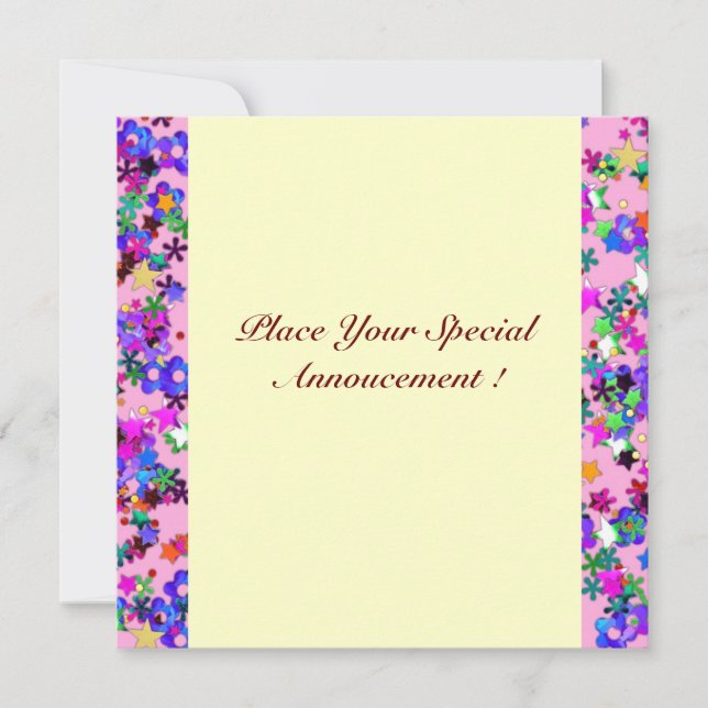 VALENTINE VENEZIANISCH MASQUERADE PARTY EINLADUNG (Vorderseite)