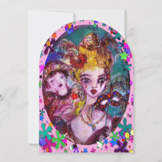 VALENTINE VENEZIANISCH MASQUERADE PARTY EINLADUNG