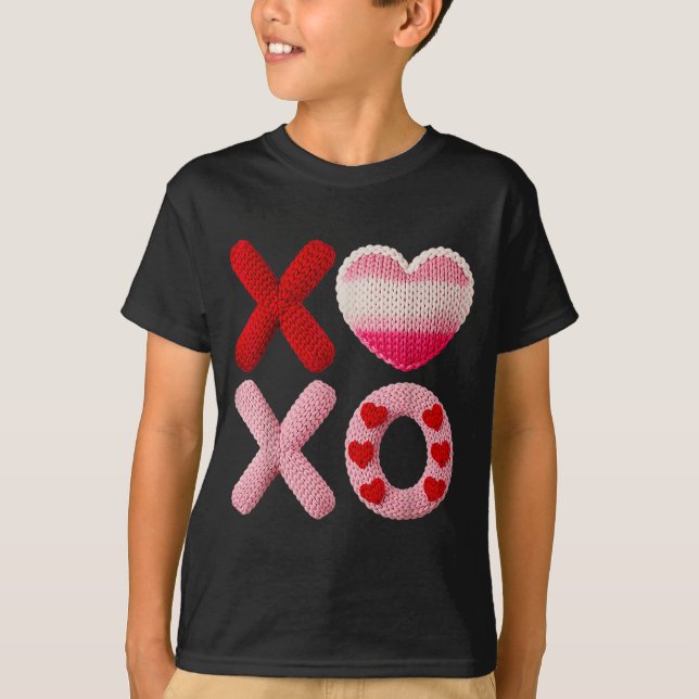 Valentine Vibe Design  T-Shirt (Vorderseite)