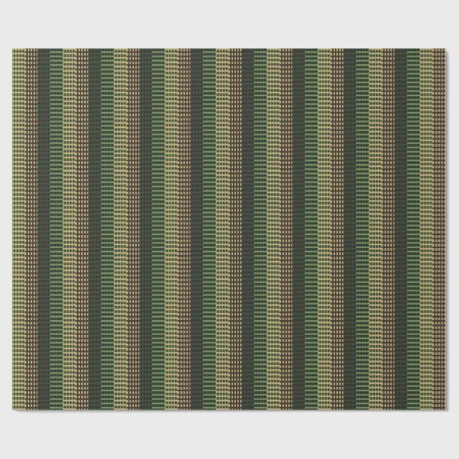 Valentine Vibes colorful Geometric Pattern  Geschenkpapier (Flach)