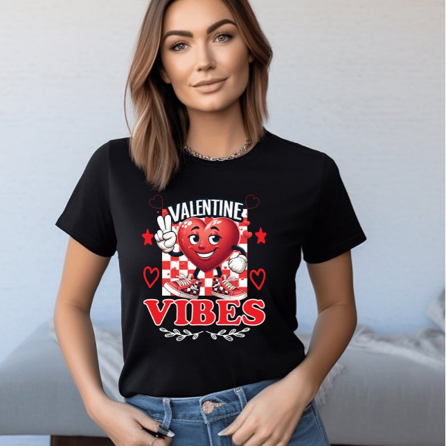 Valentine Vibes T-Shirt (Von Creator hochgeladen)