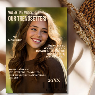 Valentine Vibes: Tribute Card Trendsetter Feiertagskarte