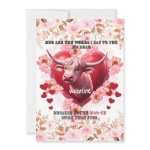 Valentine Was ich zu sagen habe Flat Holiday Card