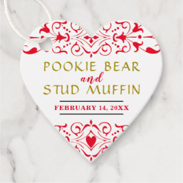 Valentine Wedding Guest Geschenkanhänger