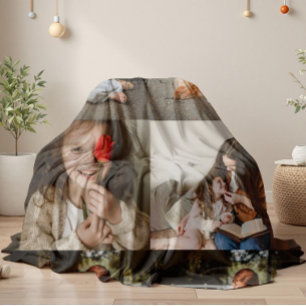 Valentine/Weihnachtsgeschenk für ihre Begleiter Fleecedecke