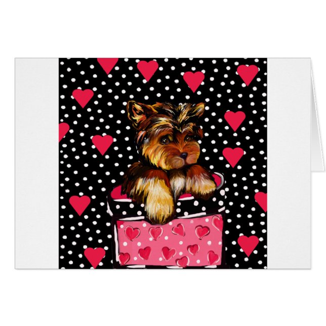 VALENTINE YORKIE (Vorderseite (Horizontal))