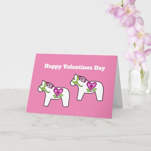 Valentinenkarte Dala Karte (Orchidee)