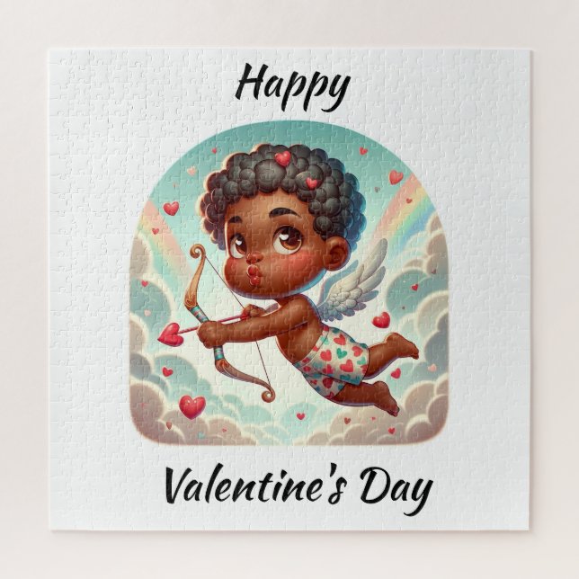 Valentinenkarte des Kupiden Puzzle (Vertikal)