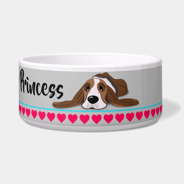 Valentiner Basset Napf (Vorderseite)