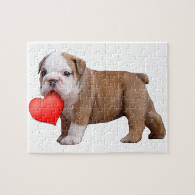Valentiner Bulldogin Puzzle (Horizontal)
