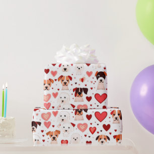Valentiner Tagesherzen Wrapping Paper Geschenkpapier