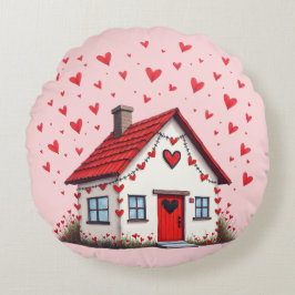 Valentinerkissen Rundes Kissen