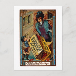 Valentinerkrankung Feiertagspostkarte