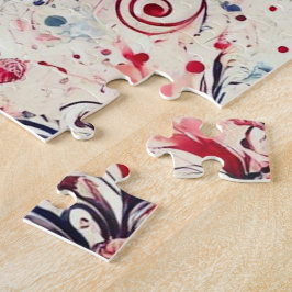 Valentines Bouquet / Rose Spritzer Art Puzzle