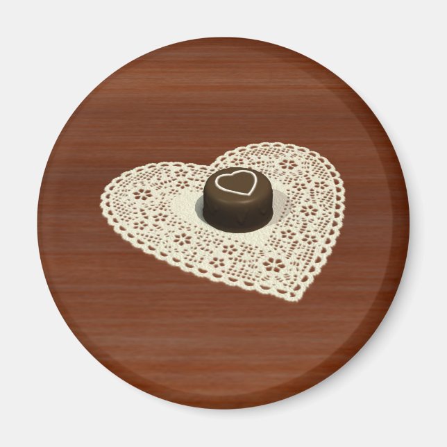 Valentines Chocolate Magnet (Vorne)