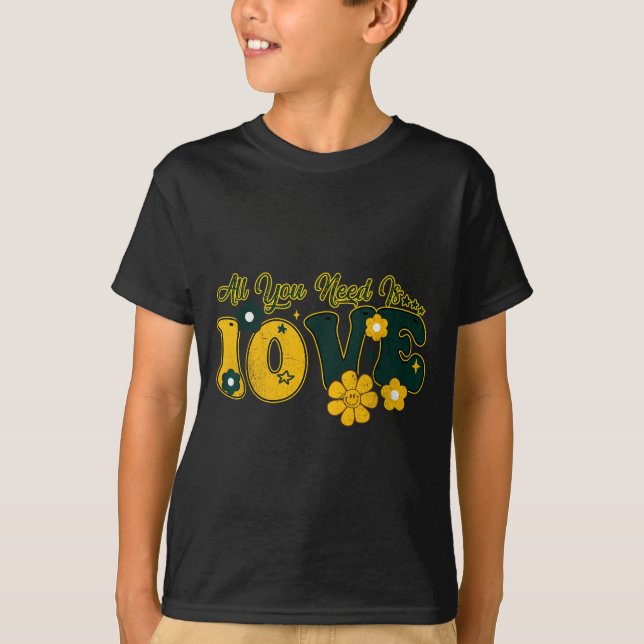 Valentine's Day All You Need Is 10ve Love Funny Me T-Shirt (Vorderseite)