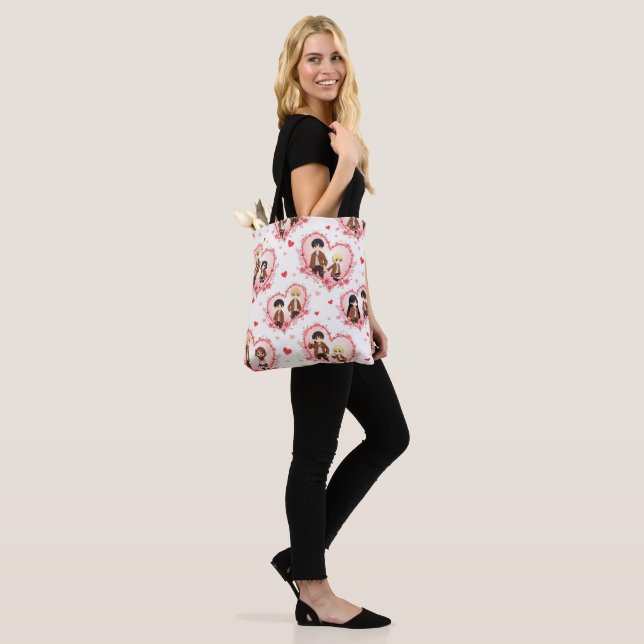 VALENTINE'S DAY ANIME TOTE BAG (Am Model)