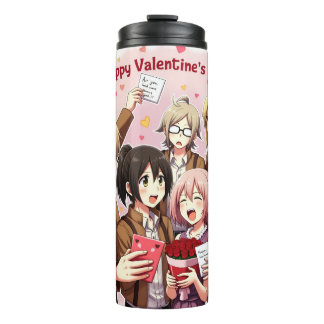 VALENTINE'S DAY ANIME TUMBLER THERMOSBECHER
