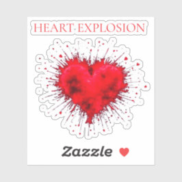 VALENTINES DAY AUFKLEBER