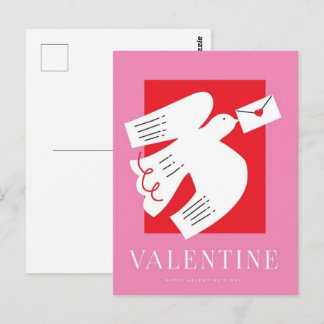 Valentine's Day Be Mine Valentine's Day Card Postkarte
