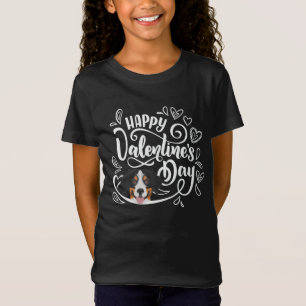 Valentine's Day Bernese Mountain Dog T-Shirt