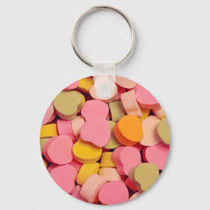 Valentine's Day Candy Hearts Schlüsselanhänger