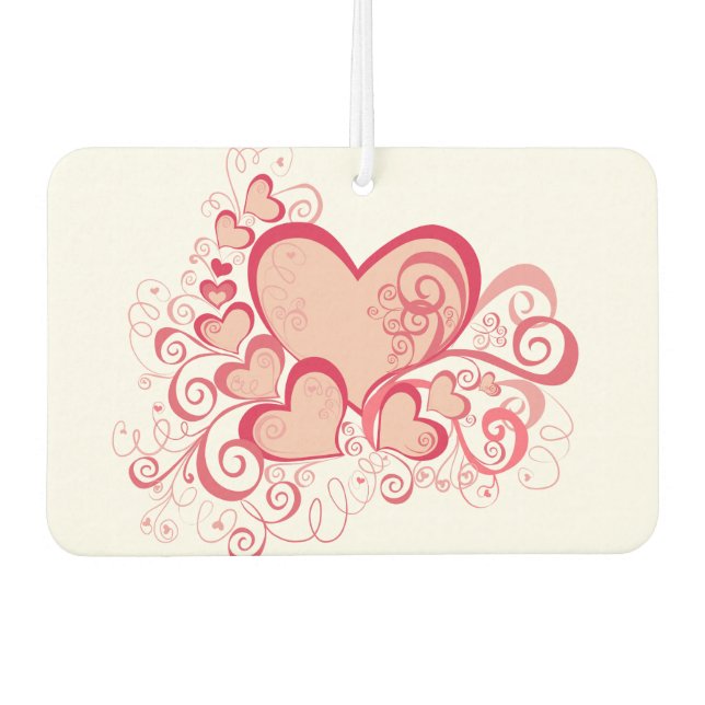 Valentine's Day Car Freshener Autolufterfrischer (Vorderseite)
