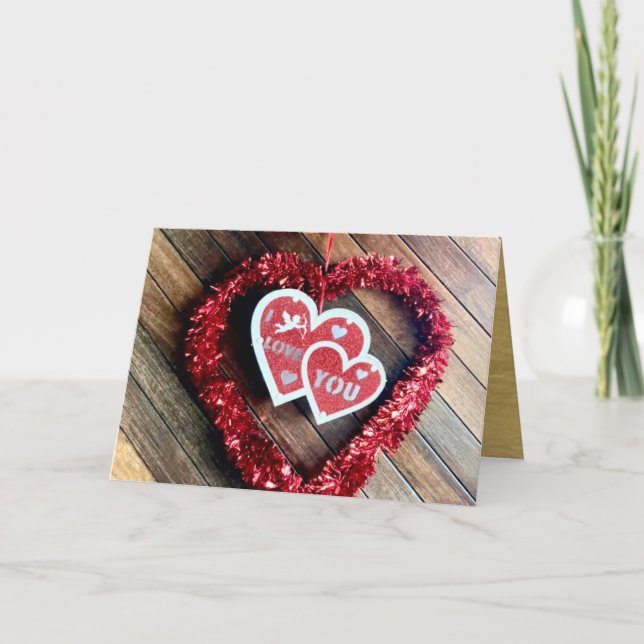 Valentine's Day Card Feiertagskarte (Vorderseite)