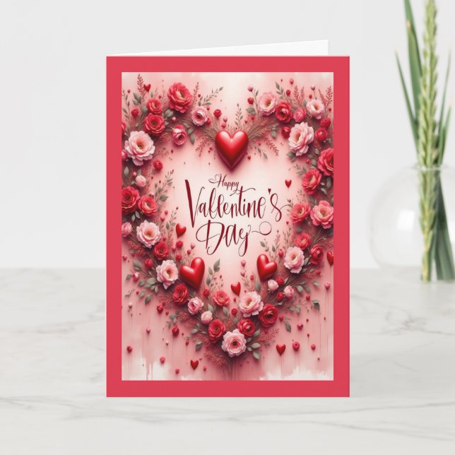 Valentine's Day Card for your Mother & Father Karte (Vorderseite)