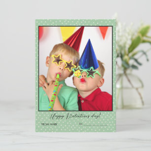 Valentine's Day Card für Super niedliches Foto Feiertagskarte