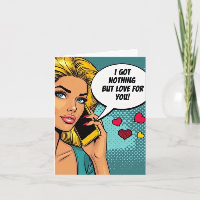 Valentine's Day Card  Karte (Vorderseite)
