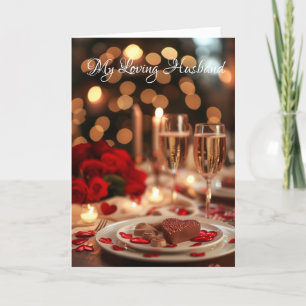 Valentine's Day Card - Mein liebender Mann Feiertagskarte