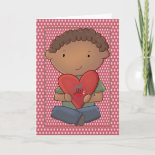 Valentine's Day Card vom Jungen zum Freund Karte