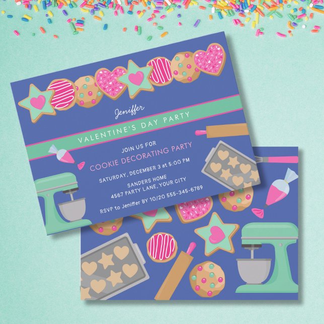 VALENTINE'S DAY COOKIE PARTY EINLADUNG (Von Creator hochgeladen)