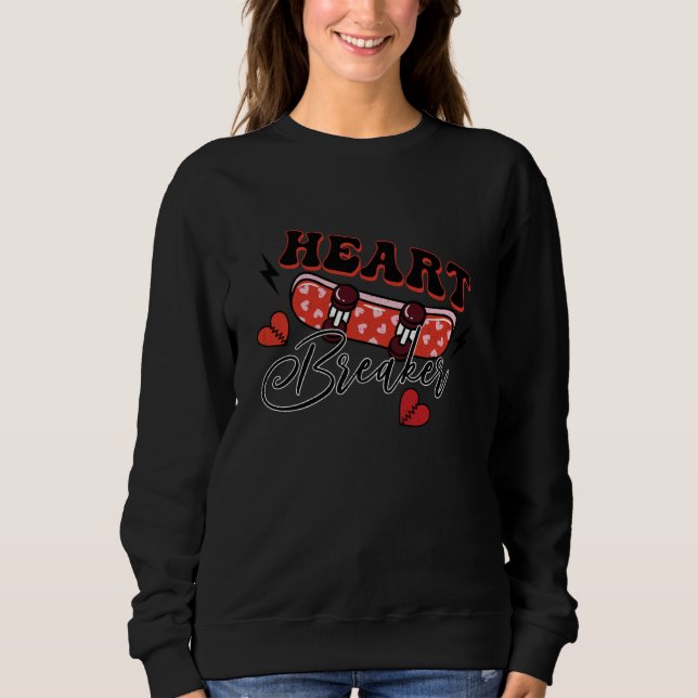 Valentines day cute valentine valentines day  1 sweatshirt (Vorderseite)