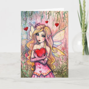 Valentine's Day Fairy Card von Molly Harrison Feiertagskarte