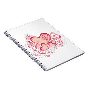 Valentine's Day Foto Notebook Notizblock