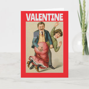 VALENTINE'S DAY FUNNY EHEFRAU GREETING CARD DANKESKARTE